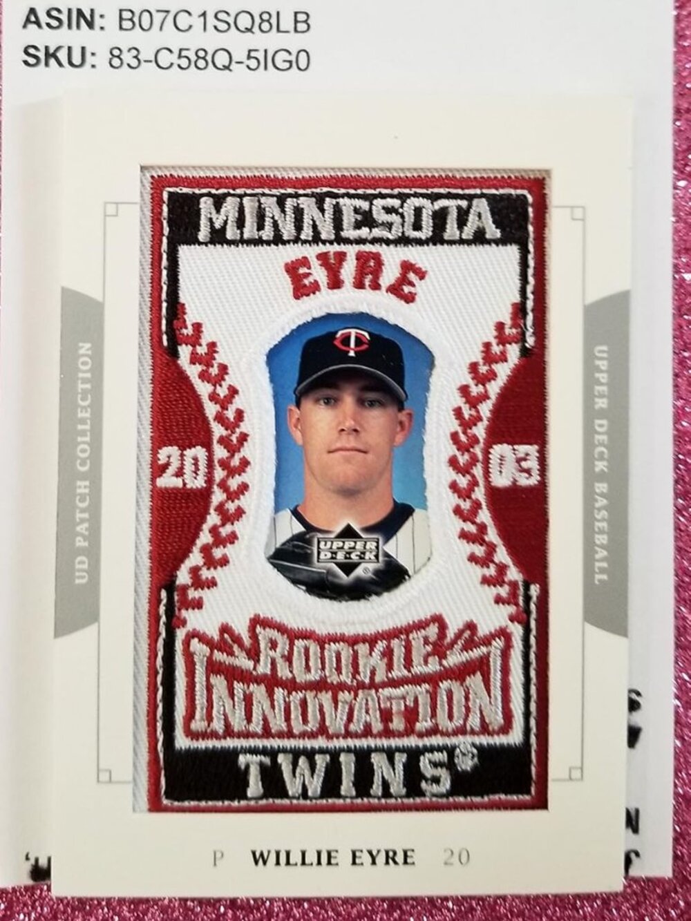 2003 Upper Deck® WILLIE EYRE, Minnesota Twins Rookie Innovation